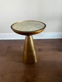 Copper Round Coffee Table