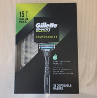 Gillette mach3 sensitive disposable men's razors