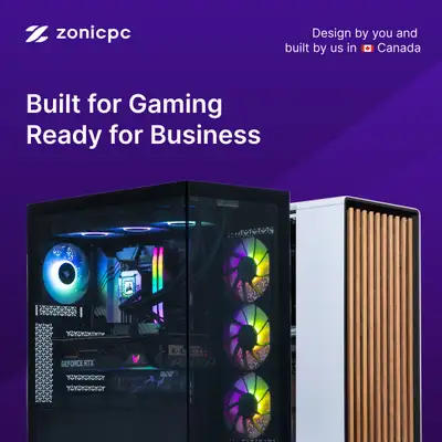 Zonic Gaming and Buinsess PC, View more
