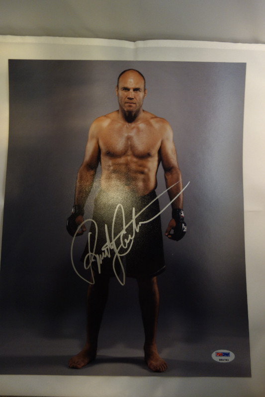 Randy Couture Signed 11 x 14 Photo in Arts & Collectibles in Edmonton - Image 3