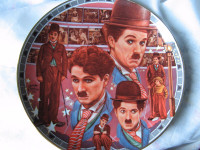 Charlie Chaplin plate