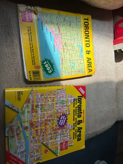 MapArt Toronto & Area Maps 1993 and 2003, View more