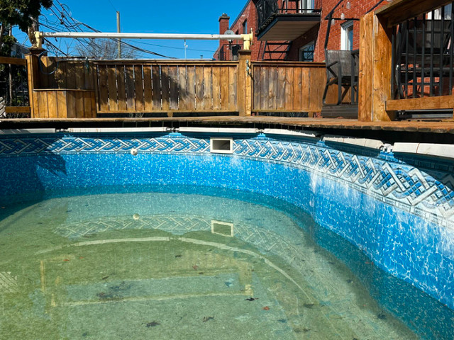 Free swimming pool and deck to give, disassemble and move by you dans Terrasses et clôtures  à Ville de Montréal - Image 4