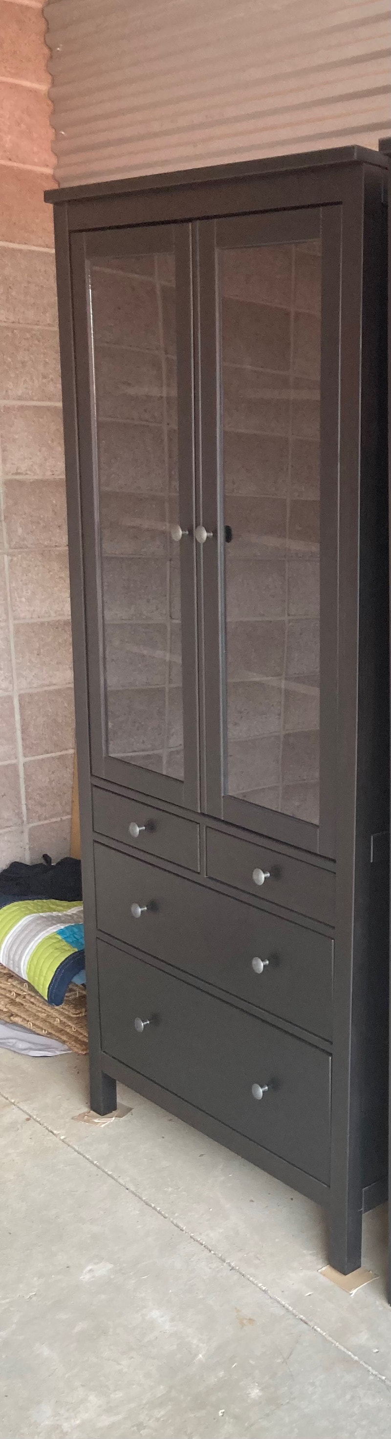 Ikea hemnes glass door Hutches & Display Calgary