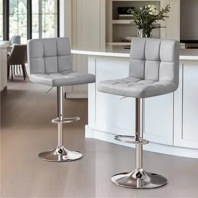 2 Grey Bar Stool, View more