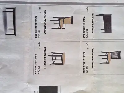 Solid wood Canadel Dining Set, View more