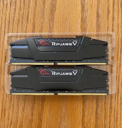 G.Skill Ripjaws V 32GB (2x16GB) DDR4 3200MHz RAM Kit, View more