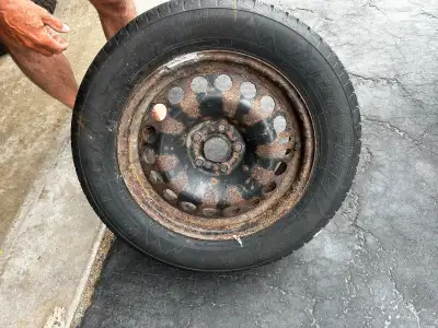 Came off of a Chevy Cruze, rims are in okay condition tires lots of tread left $400 obo Text 905-269...