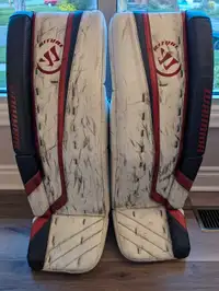 Warrior Ritual G2 goalie pads Made in Canada 34 +1.5"