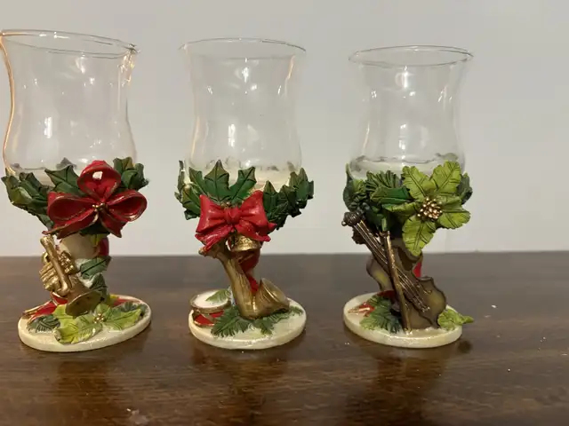 Christmas Candle Holders