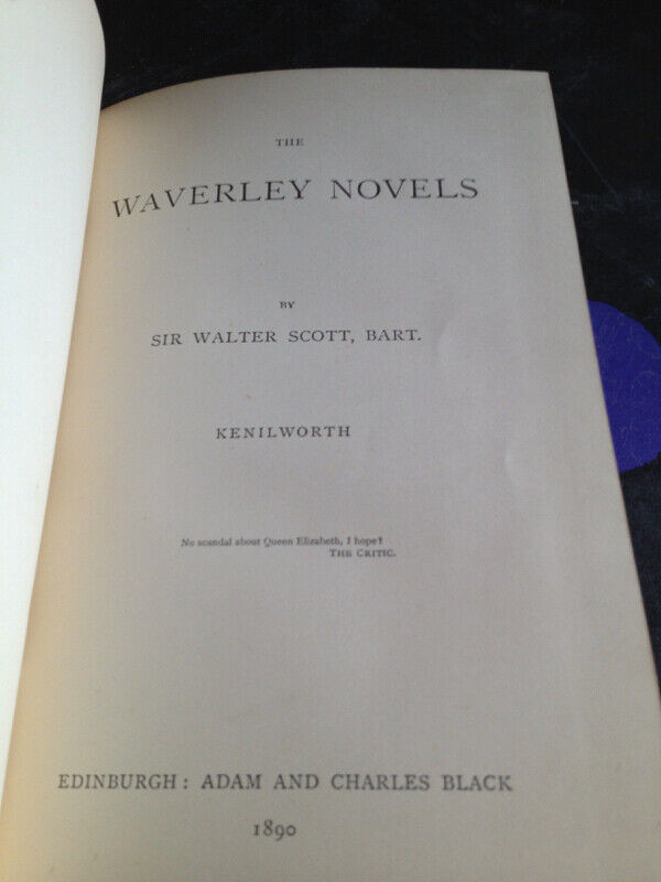 2 Vintage The Waverley Novels #12 Walter Scott in Fiction in Oshawa / Durham Region - Image 4