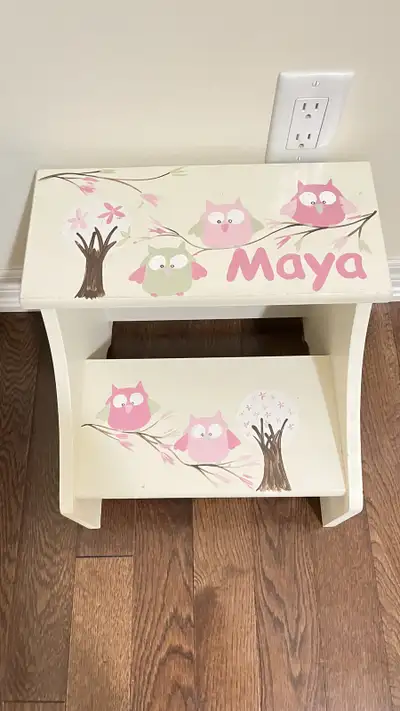 Maya stepping stool wooden, View more