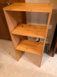 Wooden shelf