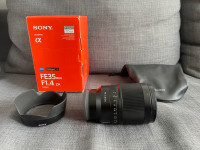 Sony Zeiss 35mm f1.4