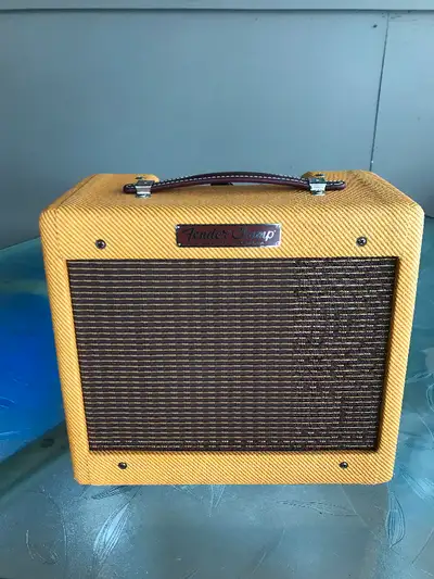 Fender Tweed Champ Amp. 57 custom model. Hand wired amp. Like new condition. Cover. Papers. Super so...