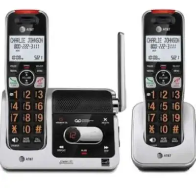 AT&T BL102-2S 2-Handset Expandable , View more