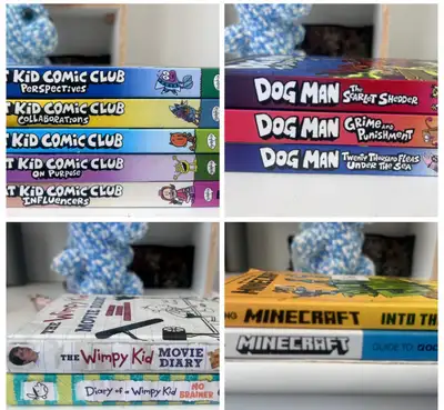 Cat Kid Comic Club , Dogman books and more, View more