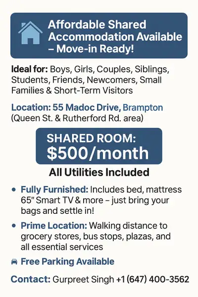 Room For Rent
