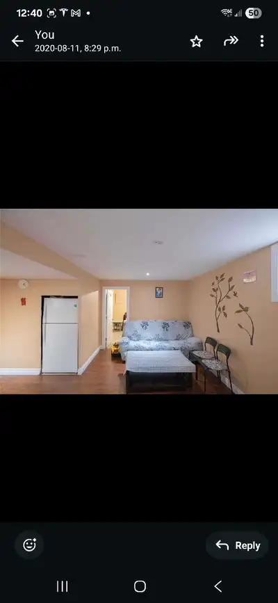 basement for rent