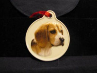 Beagle ornaments, Sandicast figurines