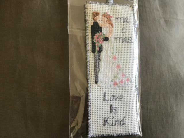 $28. Bridal Shower Wedding Gift New Handmade BOOKMARK WRISTBAND in Other in Edmonton - Image 2