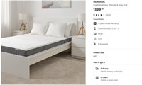 Ikea full size mattress