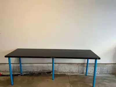 6’7” x 24” Great for the garage or as a computer table