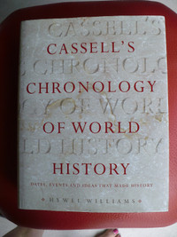 CASSELL'S CHRONOLOGY OF WORLD HISTORY ( HYWEL WILLIAMS)