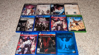 PS3 PS4 PSP XBox One Video Games
