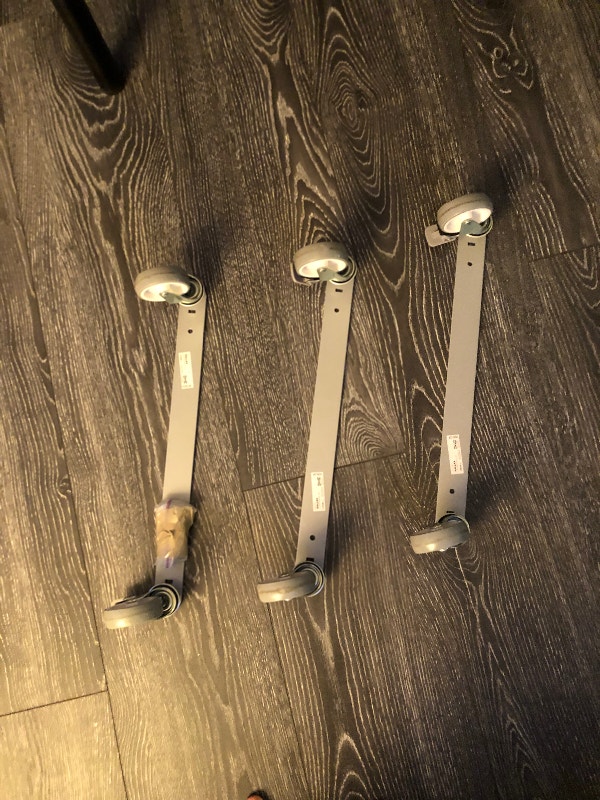 IKEA Kallax shelf unit rollers Bookcases & Shelving Units Edmonton