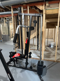 Weight lifting machine and treadmill