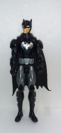 Batman 12" Action Figure by Mattel DC Comics, Cloth Cape, DGF13