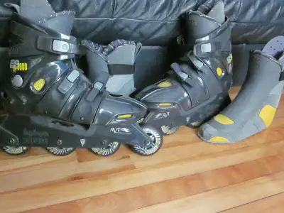 Patin inline de CCM   - pointure 9 ( 43 )  roues 8 cm, View more