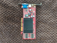 NVIDIA GEFORCE FX5200 AGP VIDEO CARD, LANCER-210-M03, MS-8917 VE