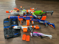 Assorted Nerf Guns