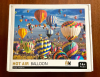 1000 pc., Like-New, Hot Air Balloons Puzzle, $10.