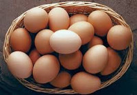 Organic brown eggs