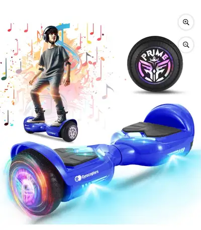 Experience the thrill of gliding with this Prime All New 2026 Hoverboard from Gyrocopters, reaching...