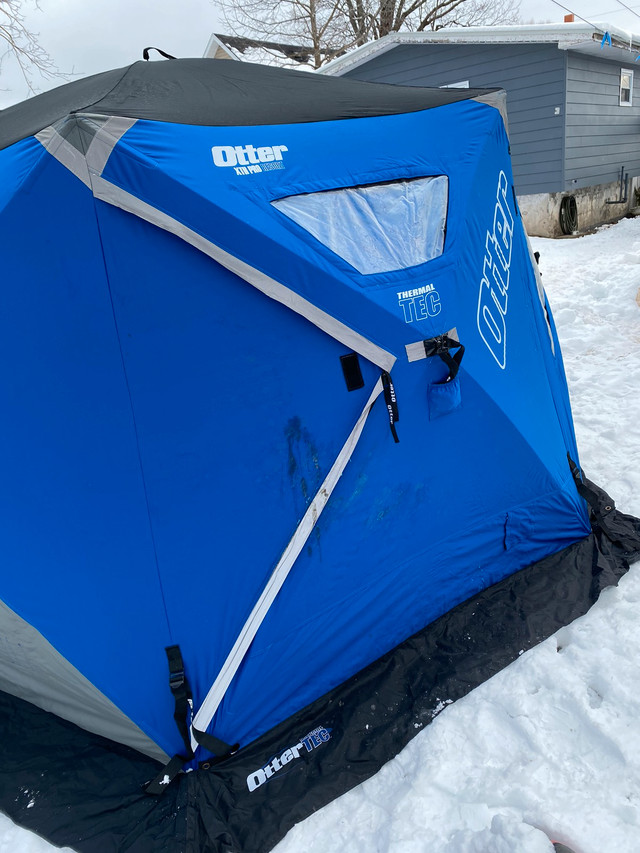 Otter XTH Pro Resort ice fishing shelter Fishing, Camping & Outdoors