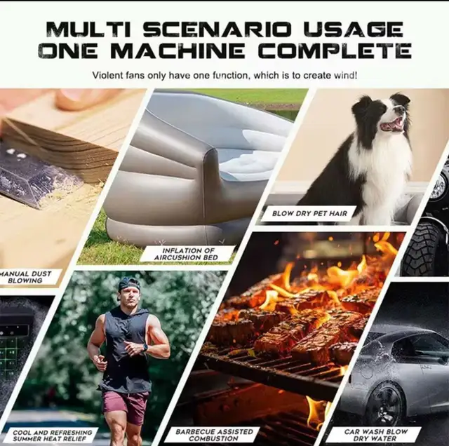 Portable Dewalt battery blower TOOL ONLY in Power Tools in Calgary - Image 7