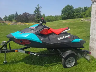 2017 Sea-Doo Spark Trixx 2-Up iBR – Excellent Condition, Low Hours, Ready for the Water! For sale is...
