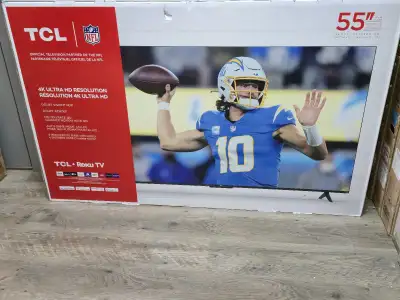 smart tv tcl roku 55p 4k wifi YouTub boît et manet garantie , View more