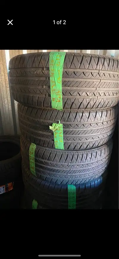 Set of 4 235 45 19 Kelly allseasons made 2017 $160 cash and carry The tires had been in storage Good...