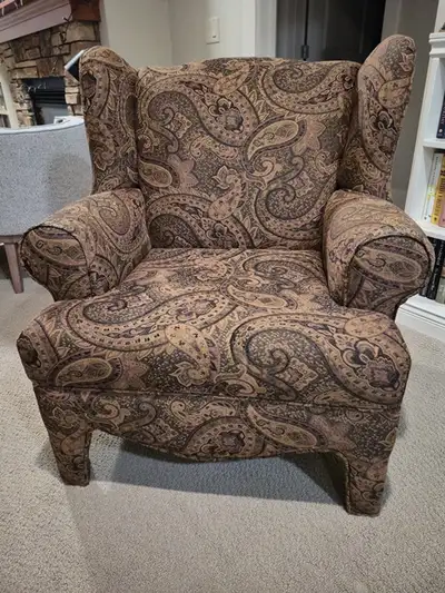 Wingback Accent Chair, View more