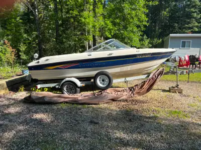 2007 Bayliner 185 with trailer for sale. Asking $10,000 OBO. Comes with brand new Humminbird Helix 5...