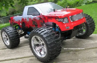 NEW RC MONSTER TRUCK  PRO BRUSHLESS ELECTRIC  1/10 Scale, View more