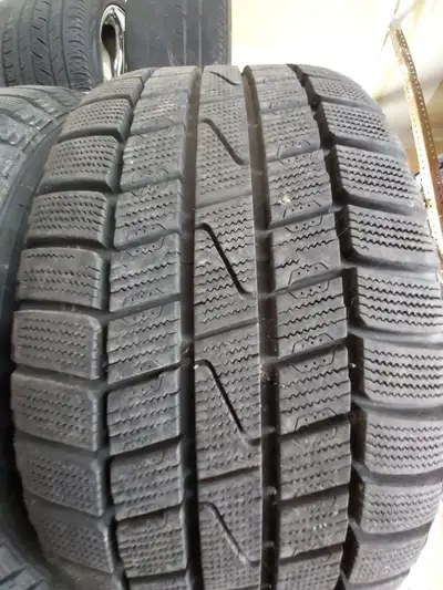 225/55/17 Hankook Winter Tires 95% new! Mounted on lightweight monoblock alloy rims both 5x114.3 and...