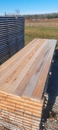Cedar lumber and boards