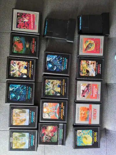 Atari Game Cartridges - Various Titles - Prices vary, View more