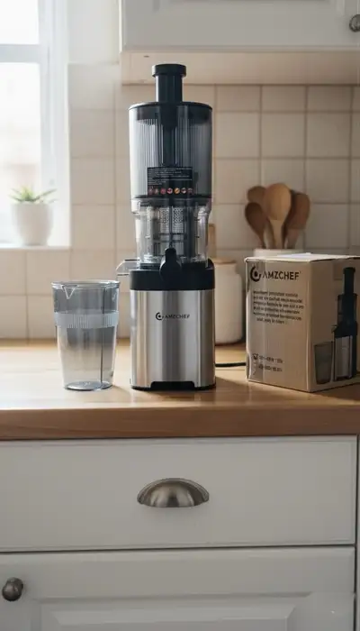 AMZCHEF Cold Press Juicer – Brand New, View more